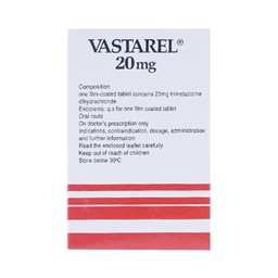 Thuốc Vastarel 20mg Servier điều trị đau thắt ngực (60 viên)