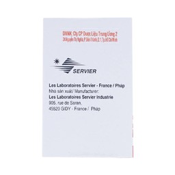 Thuốc Vastarel 20mg Servier điều trị đau thắt ngực (60 viên)