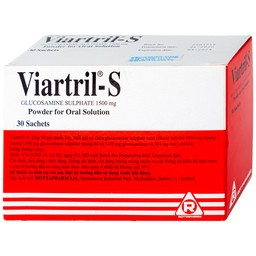 Bột pha uống Viartril-S 1500mg Rottapharm giảm triệu chứng thoái hóa khớp nhẹ và trung bình (30 gói)