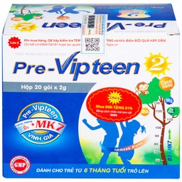 Cốm phát triển chiều cao cho trẻ Pre-Vipteen 2 (20 gói)