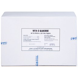 Viên ngậm Vita C Glucose Mekophar bổ sung Vitamin C (46 túi nhôm x 24 viên)