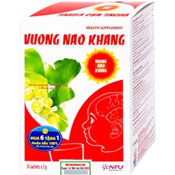 Bột cải thiện giấc ngủ Vương Não Khang IMC (30 gói)