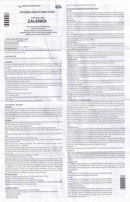 Thuốc Zalenka 50mg Davi Pharm điều trị mụn trứng cá, nhiễm trùng da và mô mềm (3 vỉ x 10 viên)