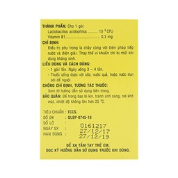 Thuốc bột uống Zentozin Mebiphar điều trị tiêu chảy (30 gói x 1g)