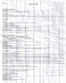 Thuốc Zinecox 200 Maxim điều trị viêm amidan, viêm họng cấp (2 vỉ x 10 viên)