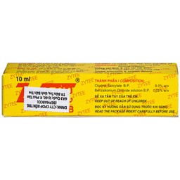 Gel Zytee RB Raptakos sát trùng giảm đau (10ml)