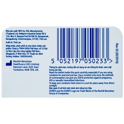 Bao cao su Durex Invisible Extra Thin Extra Sensitive siêu mỏng, vừa vặn và ôm sát (3 cái)