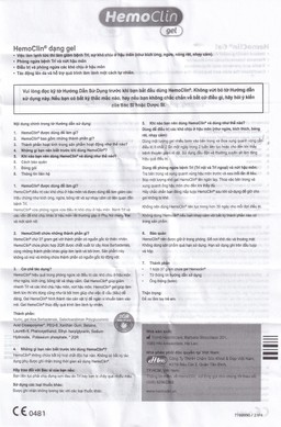 Kem bôi trĩ Hemoclin 37g phòng ngừa bệnh trĩ và nứt hậu môn