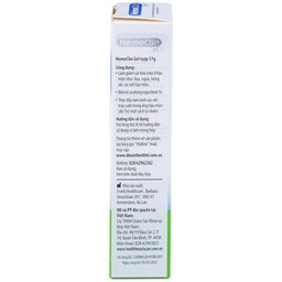 Kem bôi trĩ Hemoclin 37g phòng ngừa bệnh trĩ và nứt hậu môn