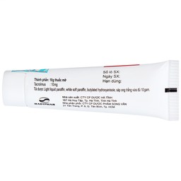 Thuốc mỡ Sovalimus 0.1% Hadiphar  điều trị chàm cơ địa (10g)
