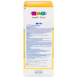 Siro hỗ trợ kích thích thèm ăn Pediakid Appétit Tonus (125ml)