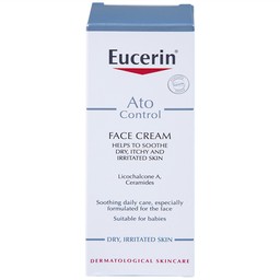 Kem dưỡng da mặt Eucerin AtoControl Face Cream giảm khô, ngứa và mẩn đỏ (50ml)