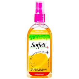 Xịt xua muỗi Soffell hương cam giúp chống muỗi trong suốt 8 giờ (80ml)