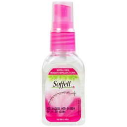 Xịt xua muỗi Soffell hương hoa giúp chống muỗi trong suốt 8 giờ (30ml)