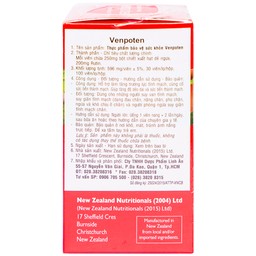 Viên uống Venpoten Pro-life hỗ trợ làm tăng trương lực tĩnh mạch (30 viên)