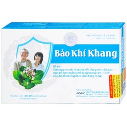 Viên hỗ trợ giảm nguy cơ viêm phế quản Bảo Khí Khang IMC (2 vỉ x 10 viên)