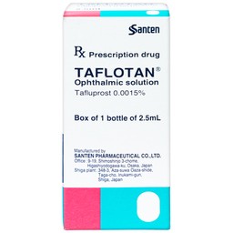 Thuốc nhỏ mắt Taflotan Santen làm giảm áp lực nội nhãn cao (2,5ml)