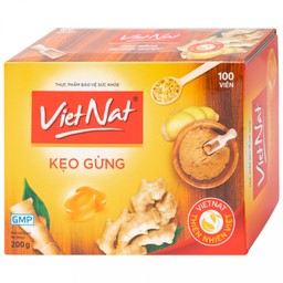 Kẹo Ngậm Ho Vị Gừng Vietnat (100 viên)