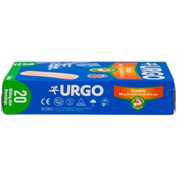 Băng cá nhân vải Urgo Durable 2x6cm (20 miếng)