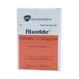 Khí dung Flixotide 0.5mg GSK điều trị hen phế quản (10 ống x 2ml)