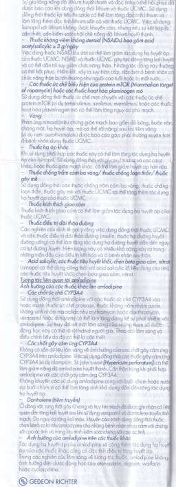 Viên nén Lisonorm Gedeon điều trị tăng huyết áp vô căn (3 vỉ x 10 viên)