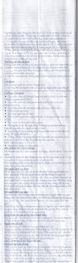 Viên nén Lisonorm Gedeon điều trị tăng huyết áp vô căn (3 vỉ x 10 viên)