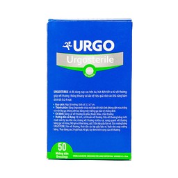 Gạc tiệt trùng Urgosterile 5.3x7cm (50 miếng) bảo vệ vết trầy xước, vết cắt, vết thương 