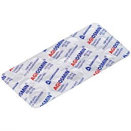 Thuốc Agiosmin Agimexpharm điều trị suy tĩnh mạch mạn tính (4 vỉ x 15 viên)