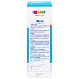Siro Pediakid Vitamin D3 bổ sung Vitamin D cho cơ thể, tăng hấp thụ canxi (20ml)