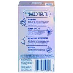 Bao cao su Durex Invisible Extra Thin Extra Sensitive siêu mỏng, vừa vặn và ôm sát (10 cái)