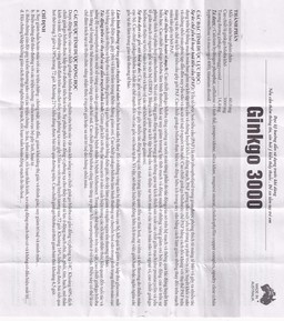 Thuốc Ginkgo 3000 CMPS điều trị suy giảm tuần hoàn máu (6 vỉ x 15 viên)