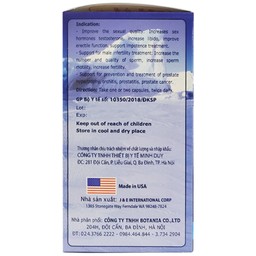 Viên uống chống mãn dục ở nam giới BoniSeal Botania (60 viên)