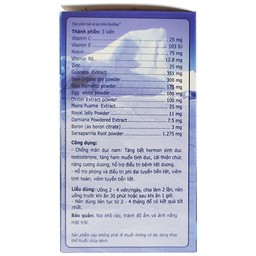 Viên uống chống mãn dục ở nam giới BoniSeal Botania (60 viên)