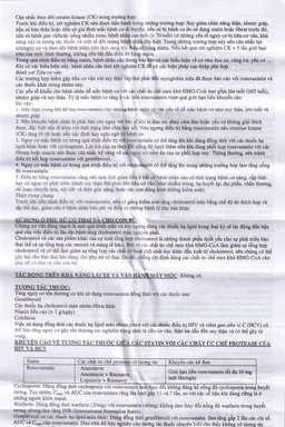 Thuốc Ruvastin 10mg Aristopharma giảm sự gia tăng cholesterol toàn phần (20 viên)