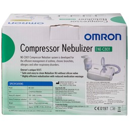 Máy xông khí dung Omron NE C801 hỗ trợ điều trị bệnh lý về đường hô hấp