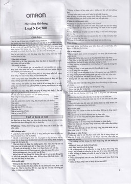 Máy xông khí dung Omron NE C801 hỗ trợ điều trị bệnh lý về đường hô hấp