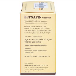 Thuốc Betnapin 80mg DongSung điều trị dị ứng, mày đay mạn tính (6 vỉ x 10 viên)
