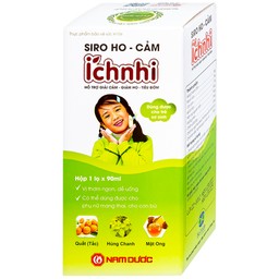 Siro ho cảm Ích Nhi Nam Dược hỗ trợ giải cảm, giảm ho, tiêu đờm (90ml)