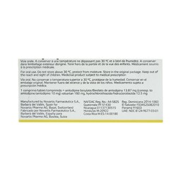 Thuốc Exforge HCT 10mg/160mg/12.5mg Novartis điều trị tăng huyết áp vô căn (4 vỉ x 7 viên)