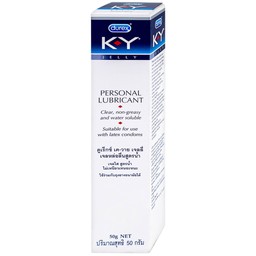Gel bôi trơn Durex K-Y Jelly giảm triệu chứng khô âm đạo khi quan hệ (50g)