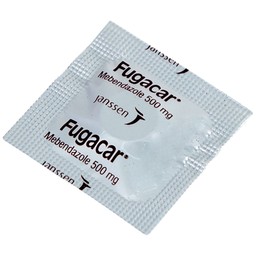 Thuốc Fugacar Janssen hương socola điều trị nhiễm một hay nhiều loại giun đường ruột (1 viên)