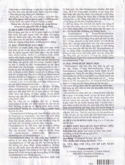 Viên đặt âm đạo Canvey Farmaprim điều trị nhiễm khuẩn âm đạo (2 vỉ x 5 viên)