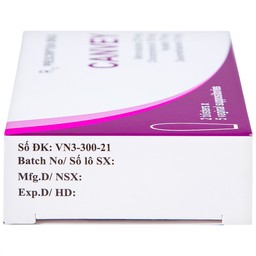 Viên đặt âm đạo Canvey Farmaprim điều trị nhiễm khuẩn âm đạo (2 vỉ x 5 viên)