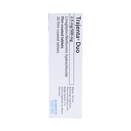 Thuốc Trajenta Duo 2.5mg/500mg Boehringer điều trị đái tháo đường típ 2 (3 vỉ x 10 viên)