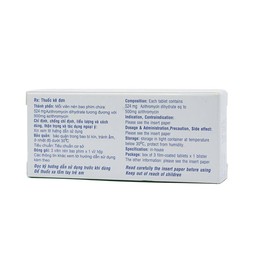 Thuốc Garosi Bluepharma điều trị nhiễm khuẩn (1 vỉ x 3 viên)