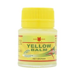 Cao vàng Con Ó Eagle Brand Yellow Balm Borden giảm đau đầu, choáng váng, chóng mặt (12 hộp x 40g)
