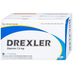 Thuốc Drexler Davipharm điều trị ngắn hạn chứng mất ngủ (60 viên)