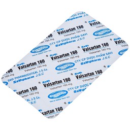 Thuốc Savi Valsartan 160 điều trị tăng huyết áp, nhồi máu cơ tim (3 vỉ x 10 viên)
