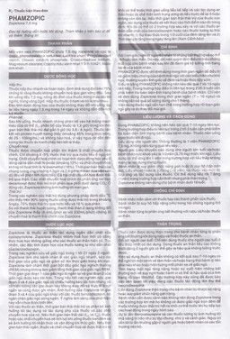 Viên nén Phamzopic 7.5mg Pharmascience điều trị rối loạn giấc ngủ (100 viên)