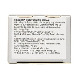 Kem dưỡng ẩm Fixderma Moisturizing cho da mềm mịn và khỏe mạnh (60g)